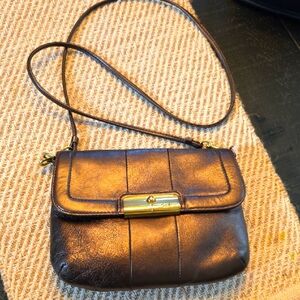 Coach bronze‎ Metallic Kristen Crossbody